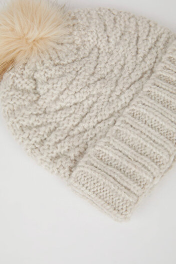 DeFacto Women's Pompom Knitwear Beret