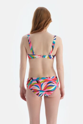 Dagi Multicolor Mid Waist Bikini Bottom