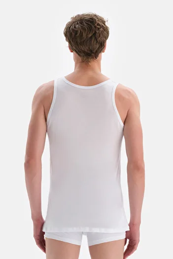 Dagi White Modal Men's Undershirt