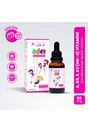 MORE THAN Adek Kids Multivitamin Drops 30 ml