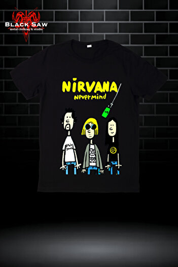 Valens Nirvana "Nevermind" Grunge T-Shirt