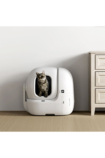 Petkit Purobot Max Pro Akıllı Kedi Tuvaleti Beyaz (Resmi Distribütör Garantili)