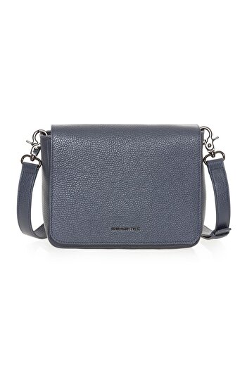 Mandarina Duck Geantă de umăr Mellow Leather din piele 23 cm