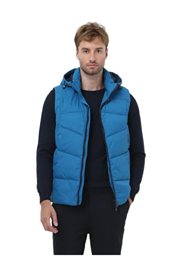 Kip Saks Regular Fit Капюшоном Casual Тканий Спортивний Жилет