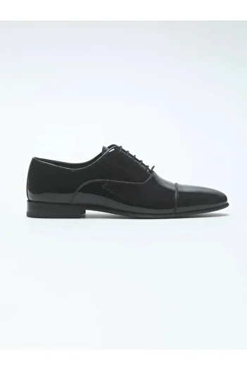 Kip Black Leather Classic Tuxedo Shoes