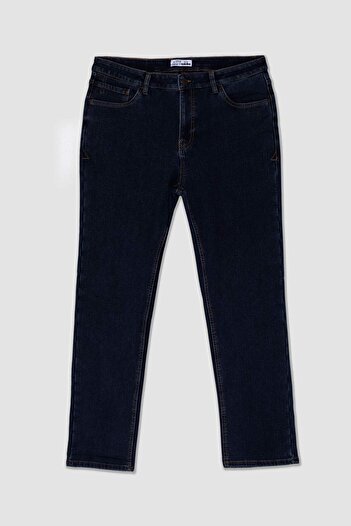 DeFacto Ψηλόμεσο τζιν Diago Comfort Fit - ίσιο κόψιμο με φαρδύ πόδι V0796AZ24WN
