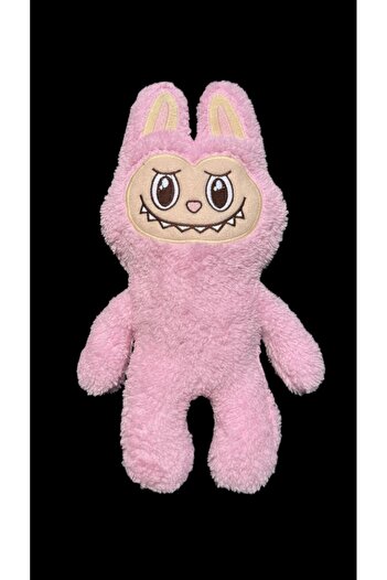 Işık kasabası Labubu 38 Cm Bej Canavar Büyük Boy Toys Heyecan Verici Macaron Canavarlar Peluş