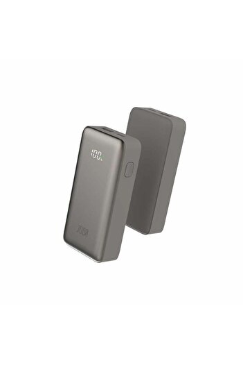 Joda 10000mAh 30W Power Bank with Type-C and USB Port and Grey Display