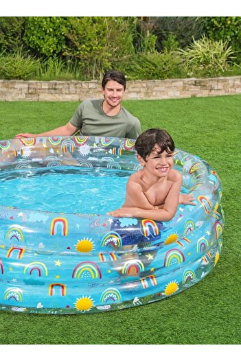 BESTWAY 3-Tier Sea Life Inflatable Pool 170 x 53 cm