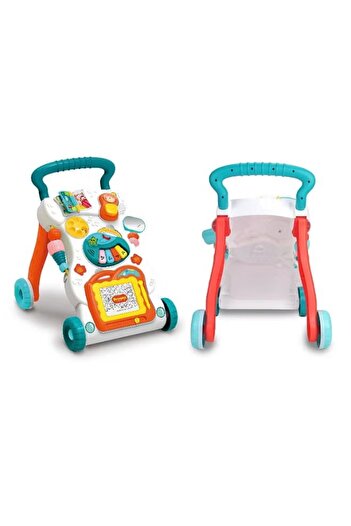 rexa 2-in-1 Sit & Stand Learning Walker Stroller for Kids