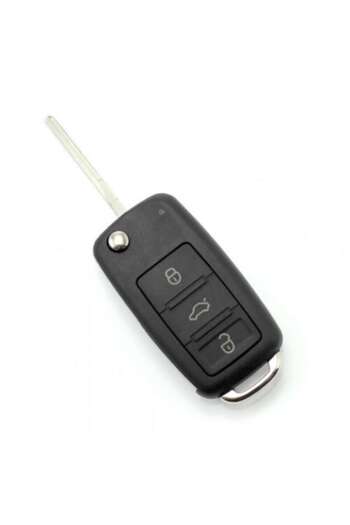 HID Carcasa cheie - VW Touareg lama tip briceag, 3 butoane