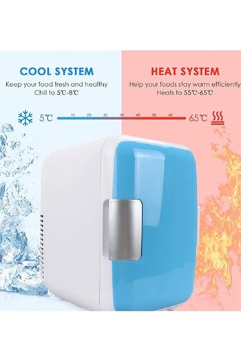 DLC Mini Portable Refrigerator Cooling And Heating 4 L