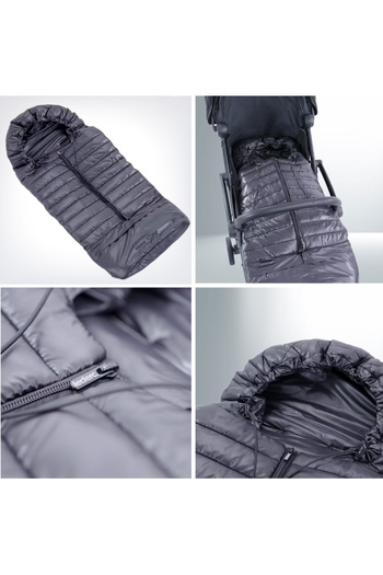 Leclerc Baby Spring Grey Footmuff