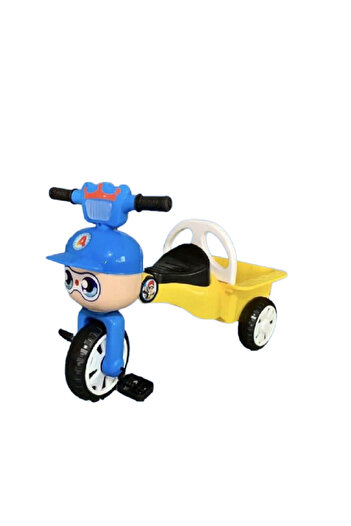 rexa Nyasa Baby Tricycle Ride on Bicycle with Music and Pedal and Storage Basket