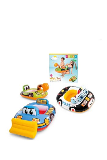 Intex 1pc Wet Set Inflatable Baby Float Car
