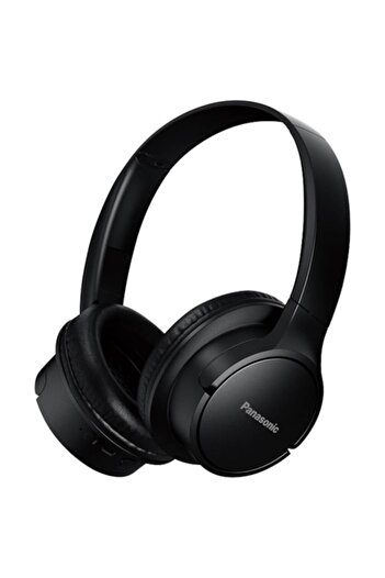 PANASONIC Over-Ear Headphones RB-HF520BE-K, Wireless, Bluetooth, Microphone, 50 hours Battery Life,