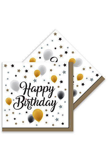 ALPJOY Milestone Napkin 33X33Cm 16Pcs