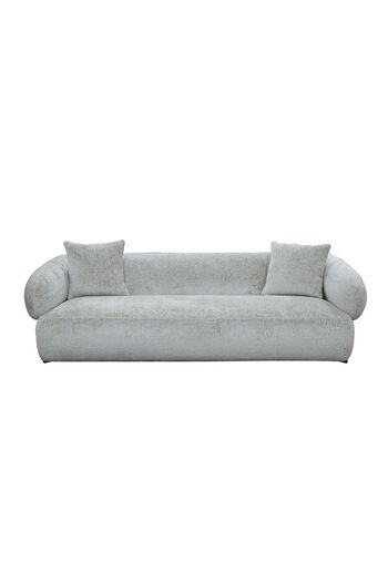 Danube Home Trinity Fabric 3 Seater Sofa - Beige L242xW98xH76cm