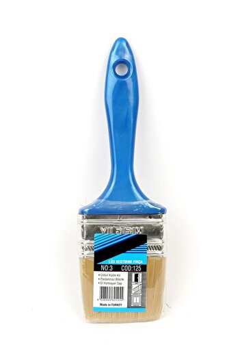 KIZILELMADA Professional No 3 Fine Tip Paint Brush – for Wood and Decorative Surfaces