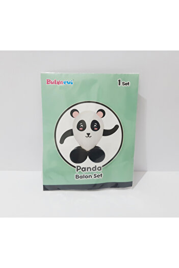 renkli çiçekler Panda Balloon Set Toy Panda Balloon Set for Kids