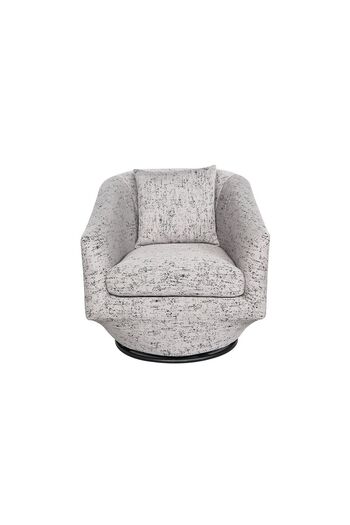 Danube Home Napoleon 1 Seater Fabric Accent Chair – Grey L78xW85xH79cm