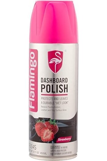 Flamingo Car Dashboard Polish by Carcare Tech, 450 ml - Strawberry