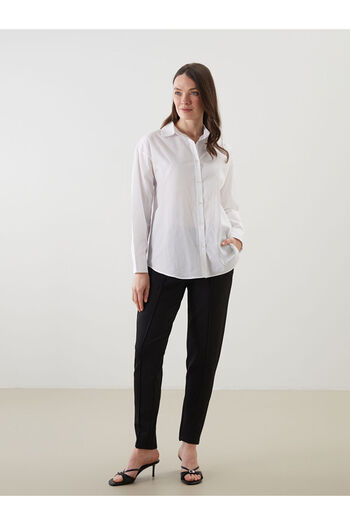 LC Waikiki Carrot Cut Women's Trousers with Elastic Waist