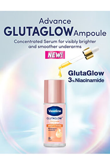 Vaseline Deodorant Gluta Glow Bright & Renew Ampoule - 45ml