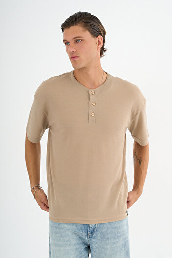 Redline Mono Men's Relax Fit T-Shirt Brown