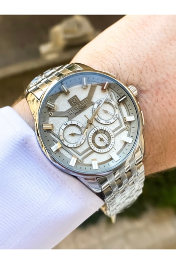 Reward Steel Men's Wrist Watch – 5 Atm Water Resistant, Quartz, Stylish and Classic Design
