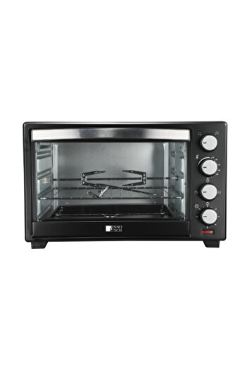 INNOTECH 48L Electric Oven – 2000W, Convection & Rotisserie, 4 Knobs, Timer, 250°C, Glass Door, 220–240V