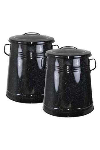 OEM Set 2 Garnita Emailata, 30L, Bidon untura, 30 litri, SULTAN