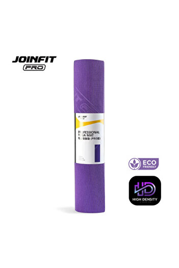 JOINFIT Професійний килимок для йоги HD 5 мм - Нековзна поверхня Висока щільність Комфорт - Фітнес-килимок для пілатесу Фіолетовий