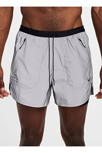 Nike Бігові шорти Run Division Dri-Fit ADV з світловідбиваючим дизайном, 4 дюйми, 2 в 1, чоловічі