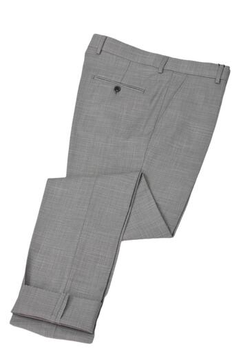 KAMER Men's Classic Pleatless Fabric Trousers Bgl-St04740