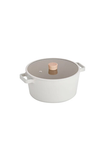 NEOFLAM FIKA saucepan, 24 cm - 3.8 L, with glass lid