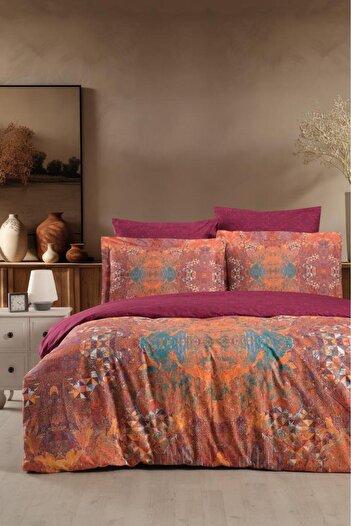 Luoca Patisca Heritage Digital Ranforce Double Duvet Cover Set Opulent