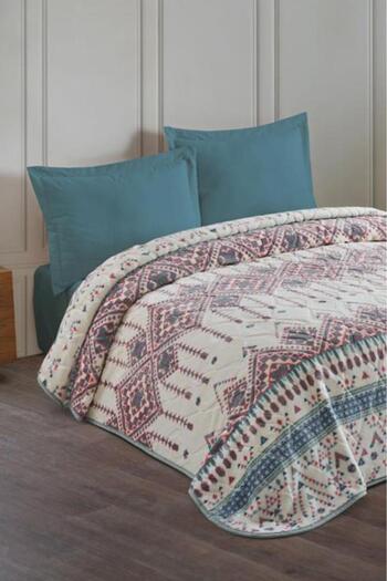 Kristal Taç Double Blanket Rahil Pink