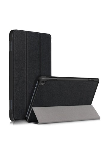 dalip Husă de protecție compatibilă cu Amazon Fire HD 8 2020, microfibră, FoldPro, T745, neagră