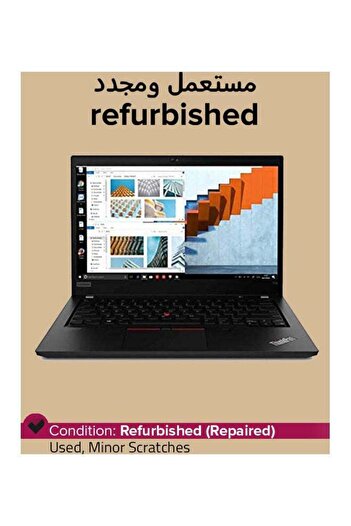 LENOVO Pre-Owned Thinkpad T14 2019 14-inch Intel Core i7 10th Gen 16 GB 512 GB Black Windows