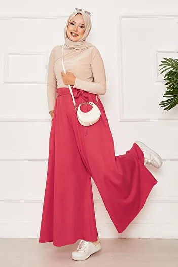 EBRUTESETTÜR Sash Detailed Skirt Trousers