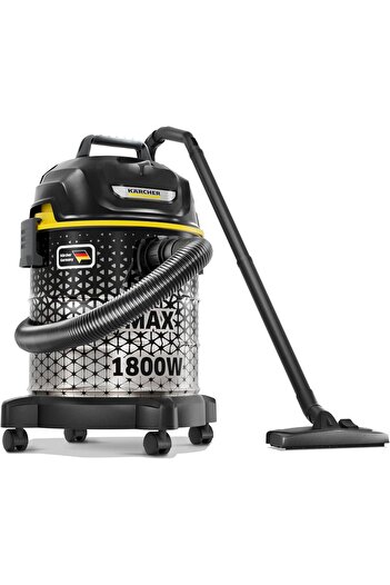Karcher Drum Vacuum Cleaner, 1800W Max Power with 20L Container and Blower Function