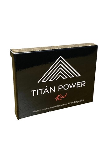 Pills Dietary Supplement, TITÁN Power Red, 3 Capsules