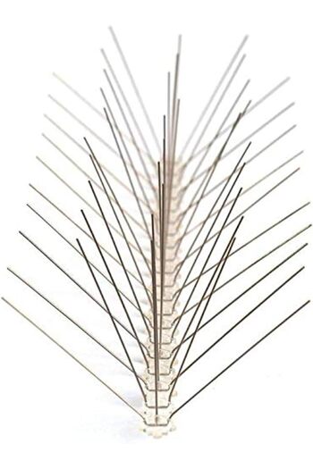 ZL Plastic Bird Spikes 2 And 3 Pins (50cm)- 2 Pieces