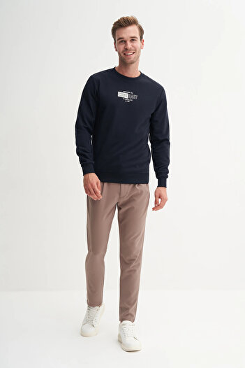 Cazador Світшот Slim Fit з 3-ниткової бавовняної суміші - 54160
