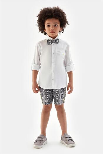 Nebbati Boy White Shirt
