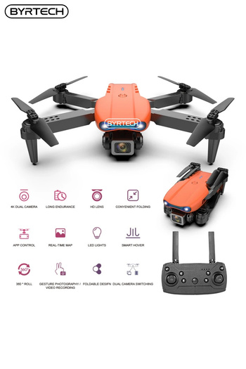 BYRTECH Kameralı Drone Engel Sensörlü Katlanabilir – E99 Pro FPV Yayın, Çantalı, Şarj Edilebilir Bataryalı