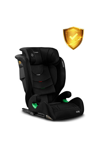 NUKIDO Scaun auto copii cu isofix,spatar reglabil si detasabil,tetiera reglabila in 12 pozitii,indicatori i