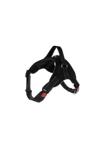 Purlov Dog harness, size S, adjustable, buckles, reflective elements, polyester/cotton