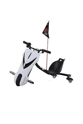 rexa Electric Drifting Scooter White 68.5x54x21cm